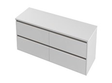 City 46 - 1400 Wall Double - 4 Drawer