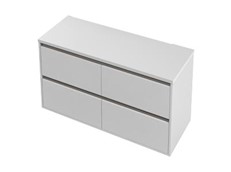 City 46 - 1200 Wall Double - 4 Drawer