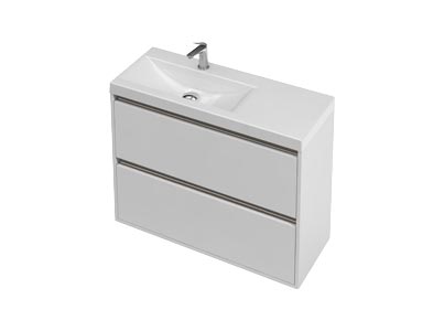 City 35 - 900L Maxi Wall Left - 2 Drawer