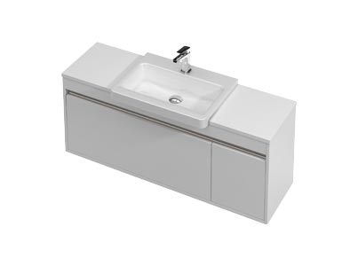 1 Door - 1 Drawer Left