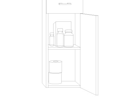 Side Storage Hinge Right