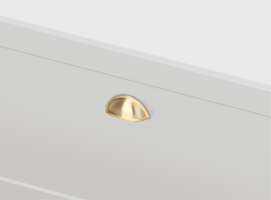 Cup Brushed Brass
