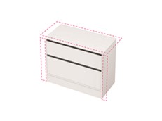 City 50 Wall to Wall - 1001-1100 Floor - 2 Drawer