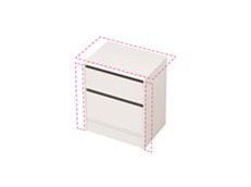 City 50 Wall to Wall - 701-800 Floor - 2 Drawer