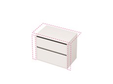 City 50 Wall to Wall - 801-900 Wall - 2 Drawer