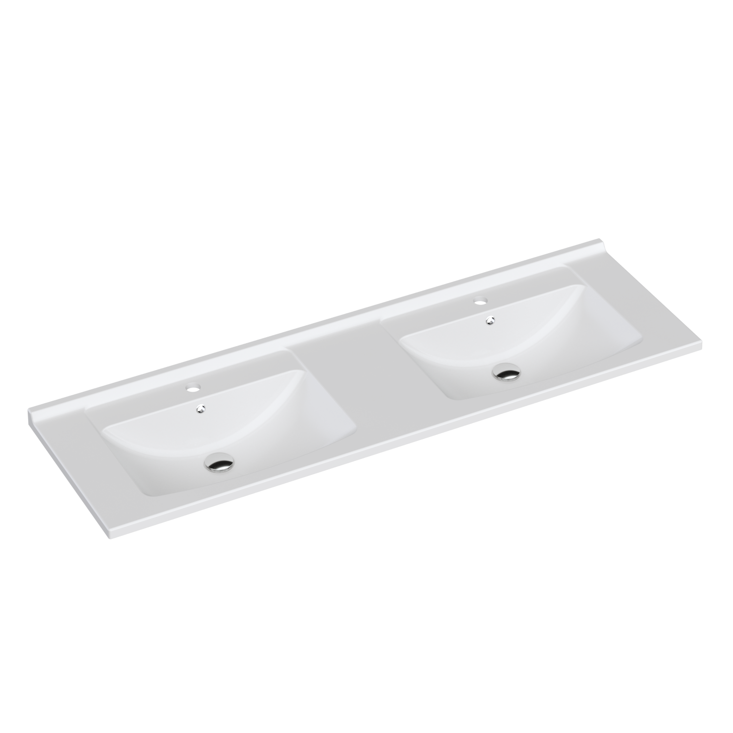 Palo Basin - Double (Mineral Cast Gloss White)