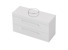 Riva Classic Benchtop - 1200 Wall - 2 Drawer